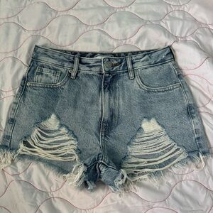 PacSun High Rise Denim Shorts